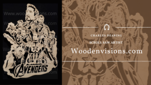 Avengers Collage Scroll Art