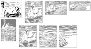 Pattern Bundle 131- Swans