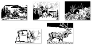 Pattern Bundle 160- Misc Elk