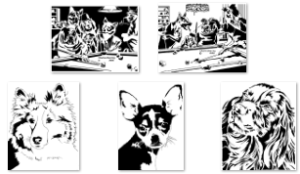 Pattern Bundle 170- Misc Dogs