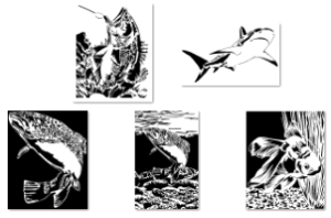 Pattern Bundle 199- Misc Fish