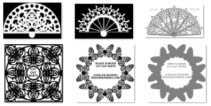 Pattern Bundle 209- Misc Ornate Designs