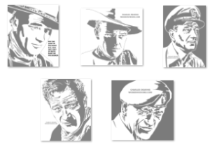 Pattern Bundle 25- John Wayne 3