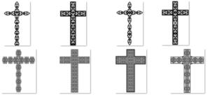 Pattern Bundle 255- Crosses