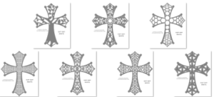 Pattern Bundle 268- Crosses