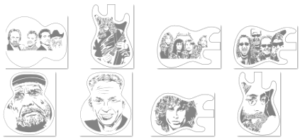 Pattern Bundle 299- Singers And Musicians