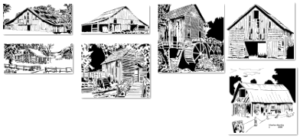 Pattern Bundle 320- Structures And Landscapes