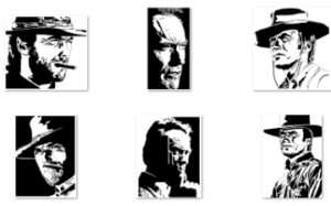 Pattern Bundle 9- Clint Eastwood