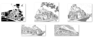 Pattern Bundle 97- Very Detailed Trains