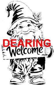 Gnome With Welcome Sign 2